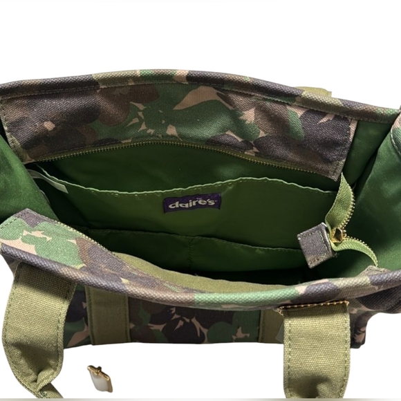Camouflage‎ Crossbody Tote Bag